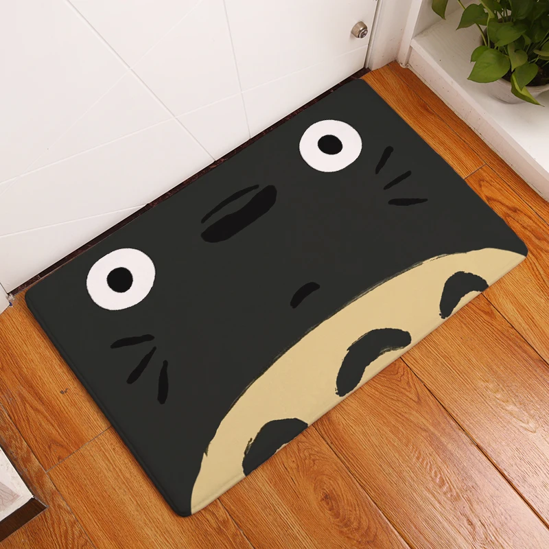 2017 New Totoro Print Carpets Non-slip Kitchen Rugs for Home Living Room Floor Mats 40x60cm |