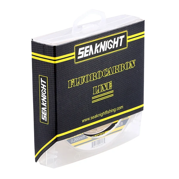 Бренд SeaKnight 100 м фторуглеродная леска 3-50LB углеродное волокно лидер леска 0,148-0,57 мм японский материал Тонущая леска - Цвет: clear
