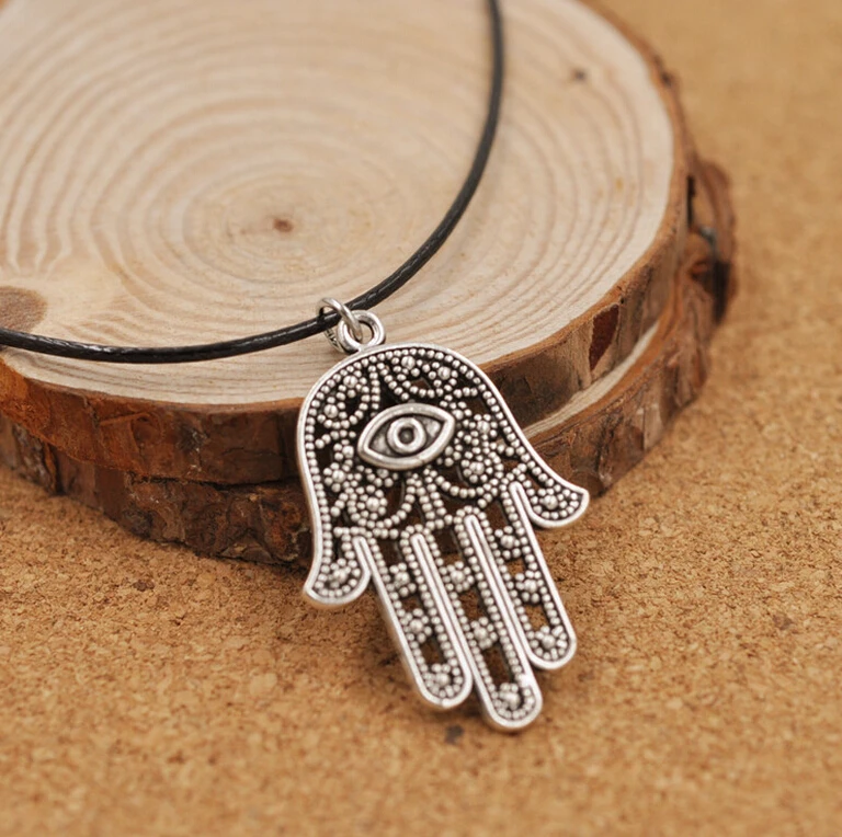 Хамса Фатима от сглаза массивное ожерелье Чокер ожерелья и браслеты Подвески