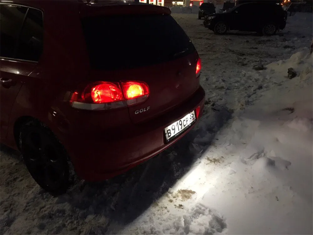 Лампа для номерного знака 18SMD LED белая VW Golf MK4 MK5 MK6 Passat Polo CC Eos Porsche Cayenne Boxster - купить