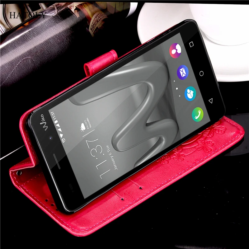 Чехол для Wiko Lenny3 кожаный чехол-бумажник с откидной подставкой Lenny 3 мягкий