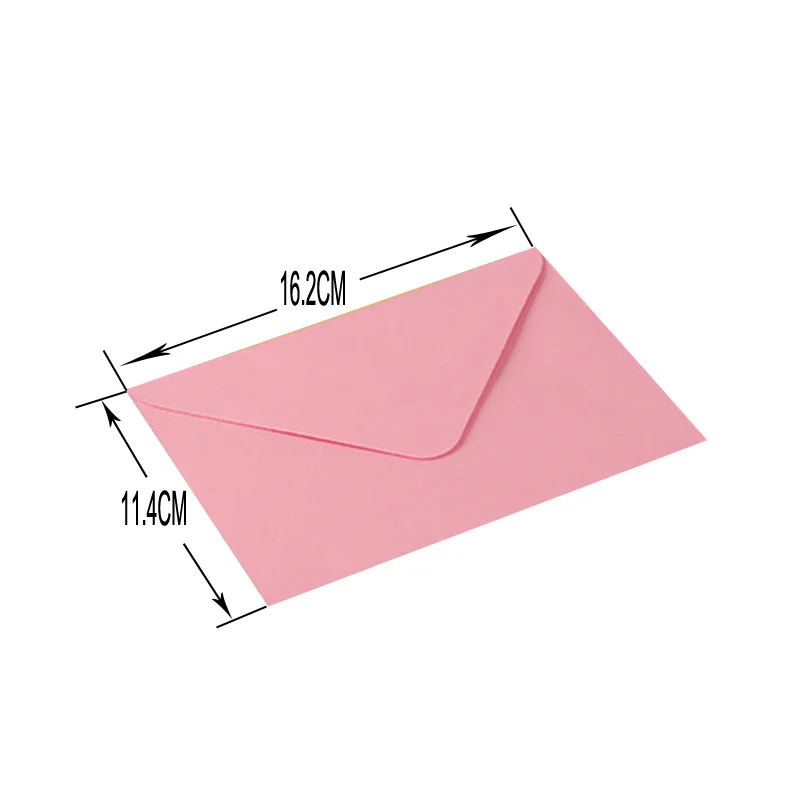 10 шт./компл. 11.4CMX16.2CM 7 цветов бумажные конверты винтажный Ретро стиль конверт для