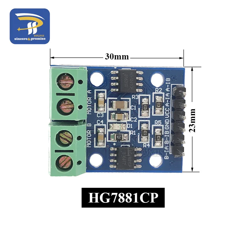 L9110 L9110S/HG7881 HG7881CP два дорожного двигателя управляемый модуль для Arduino 2 канала DC шаговый двигатель драйвер платы H Мост - Цвет: HG7881CP