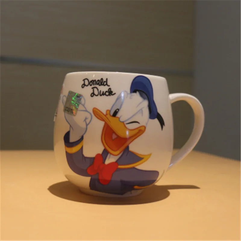 Cartoon Cups Ceramic Mickey Mug Small Size 300ml Creative Fashion Lover Cup Office Coffee Milk Tea Water Xmas Gifts | Дом и сад