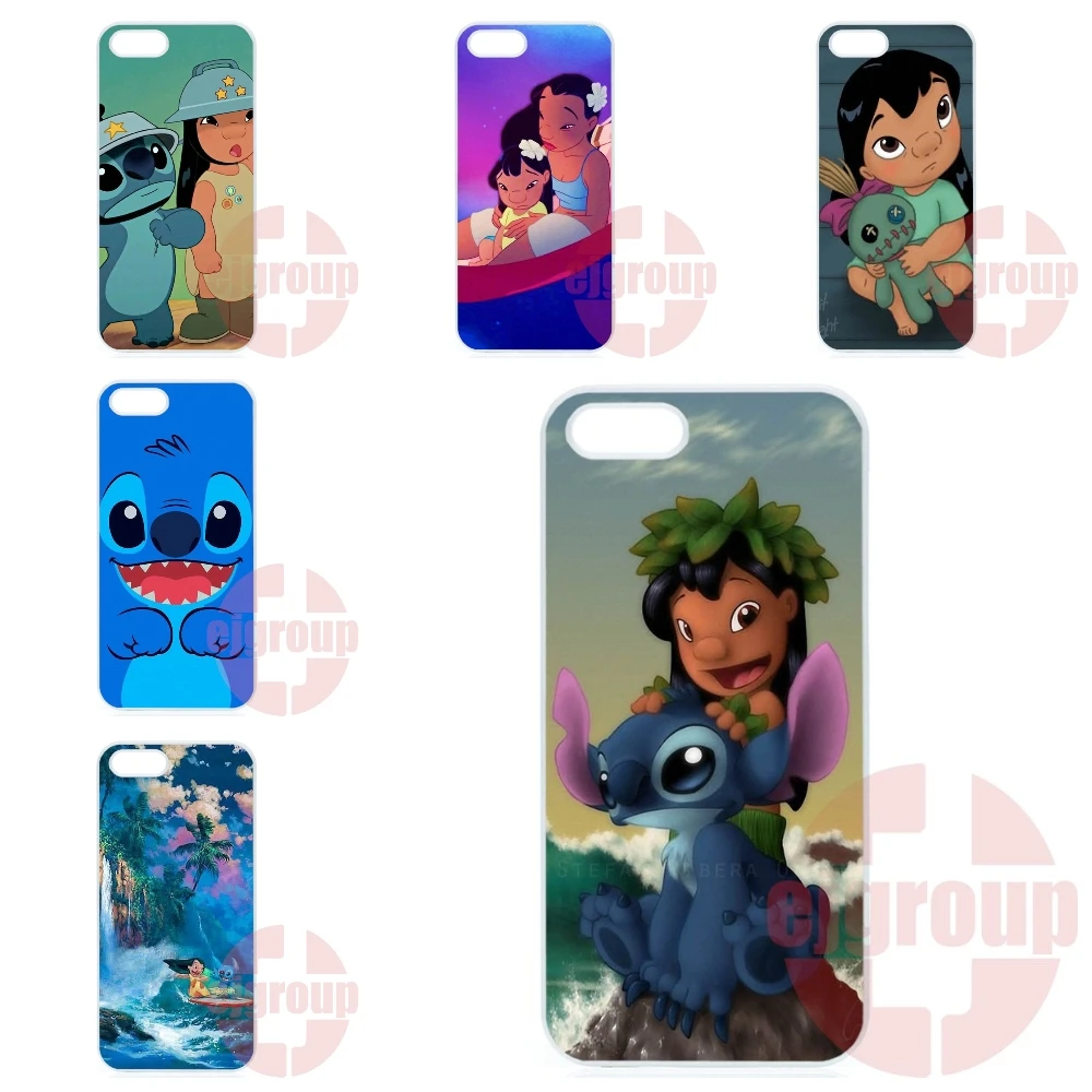 anied lilo and stitch Cell Cover Case For Apple iPhone 4 4S 5 5C SE 6 6S 7 7S Plus 4.7 5.5 iPod Touch |