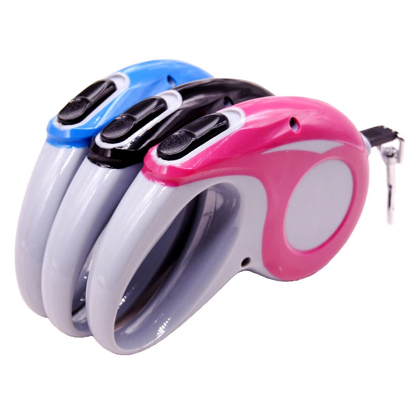 Выдвижной Поводок для собак автоматический гибкий поводок щенков кошек