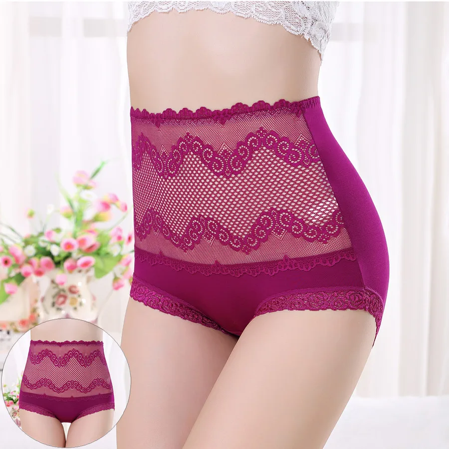 Высокое качество 3 шт./лот продажи Высокая Талия Нижнее Бельё для девочек Для