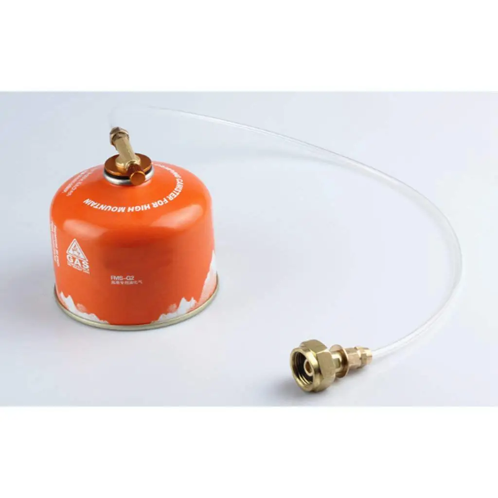 Пропан пополнения адаптер Пикник Кемпинг плита газовый шланг двусторонний