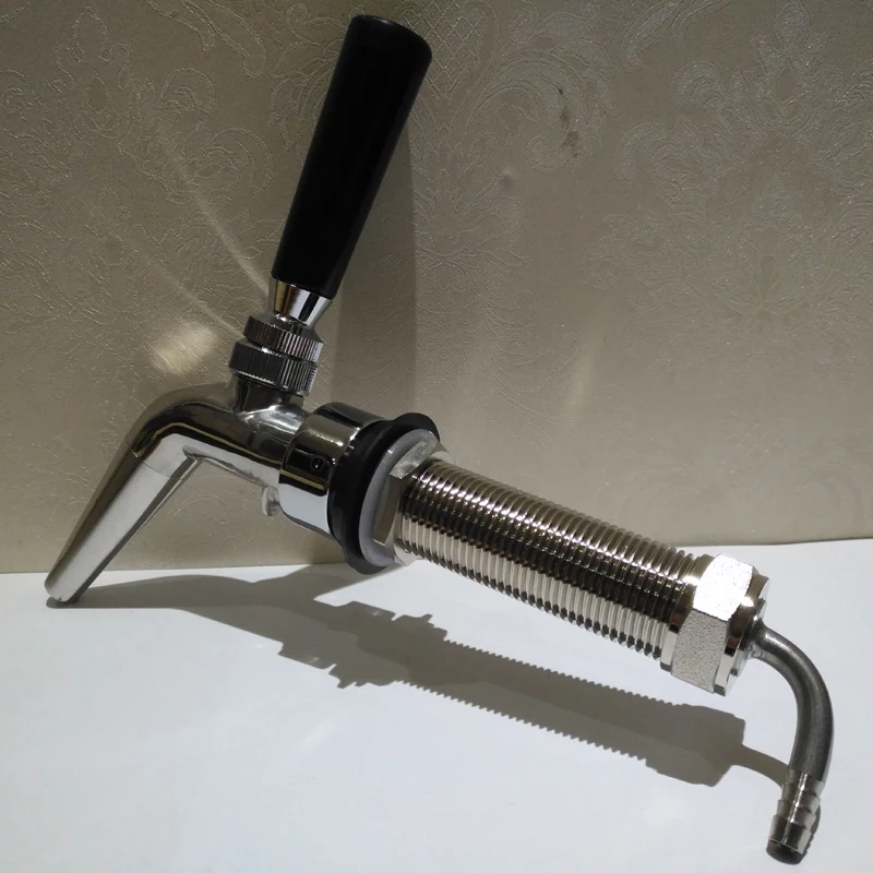 Домашний пивной кран хвостовик крана полированный хромовый бар аксессуары
