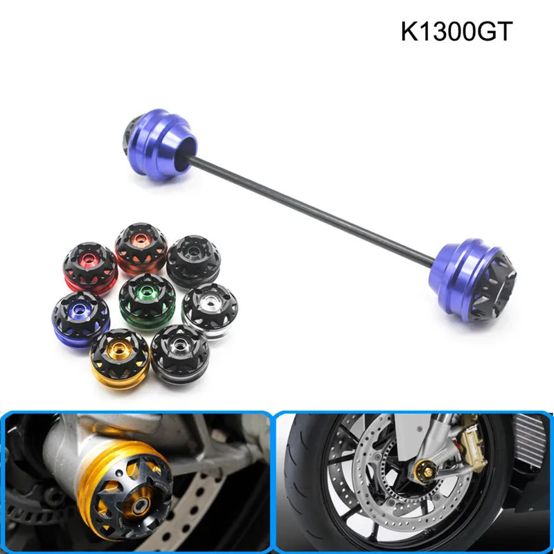 

Free shippin for BMW K1300GT 2008-2013 CNC Modified+Motorcycle Front wheel drop ball / shock absorber