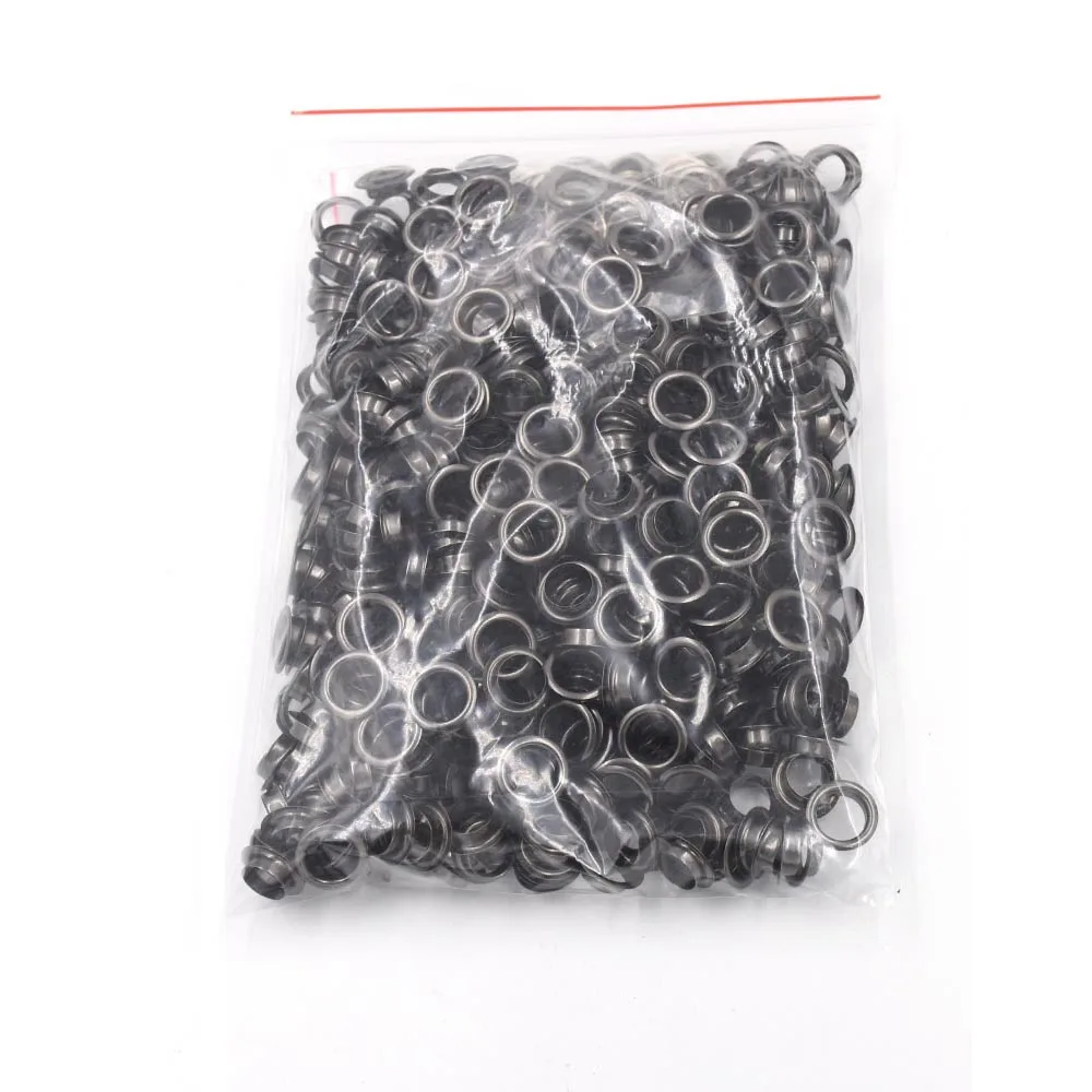 100Eyelet Люверсы(100 штук/партия). Одежда и аксессуары. Вентиляционные отверстия. Навес тканевая веревка отверстие. Пуговица, заклепки. Металлическое отверстие. Сумка decorati - Цвет: 100Eyelet