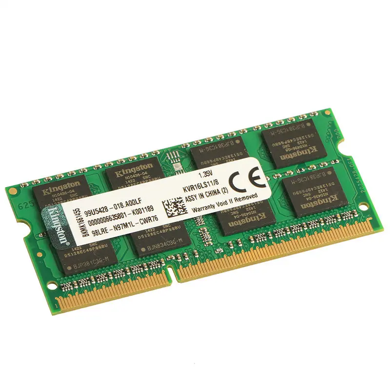 Оригинальная оперативная память Kingston игровая Intel 1600 МГц DDR3 ОЗУ 8 ГБ 4 для ноутбука
