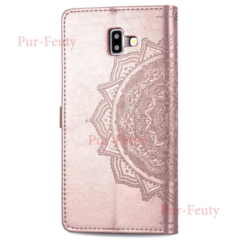 Чехол-бумажник с откидной крышкой для Samsung Galaxy J4 2018 400 J400F/DS чехол J4Plus SM-J415FN/DS