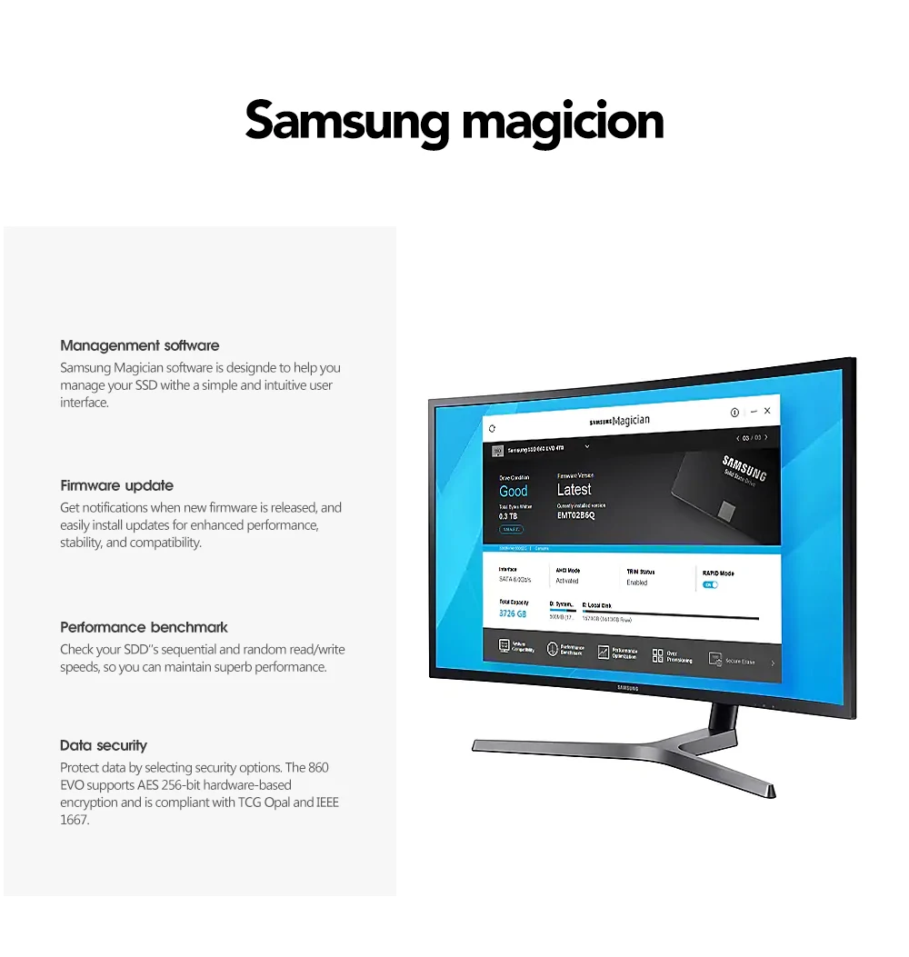 Samsung 860 EVO SSD 250 ГБ 500 Гб Внутренний твердотельный диск HDD жесткий диск SATA3 2,5 дюймов ноутбук Настольный ПК диск HD SSD