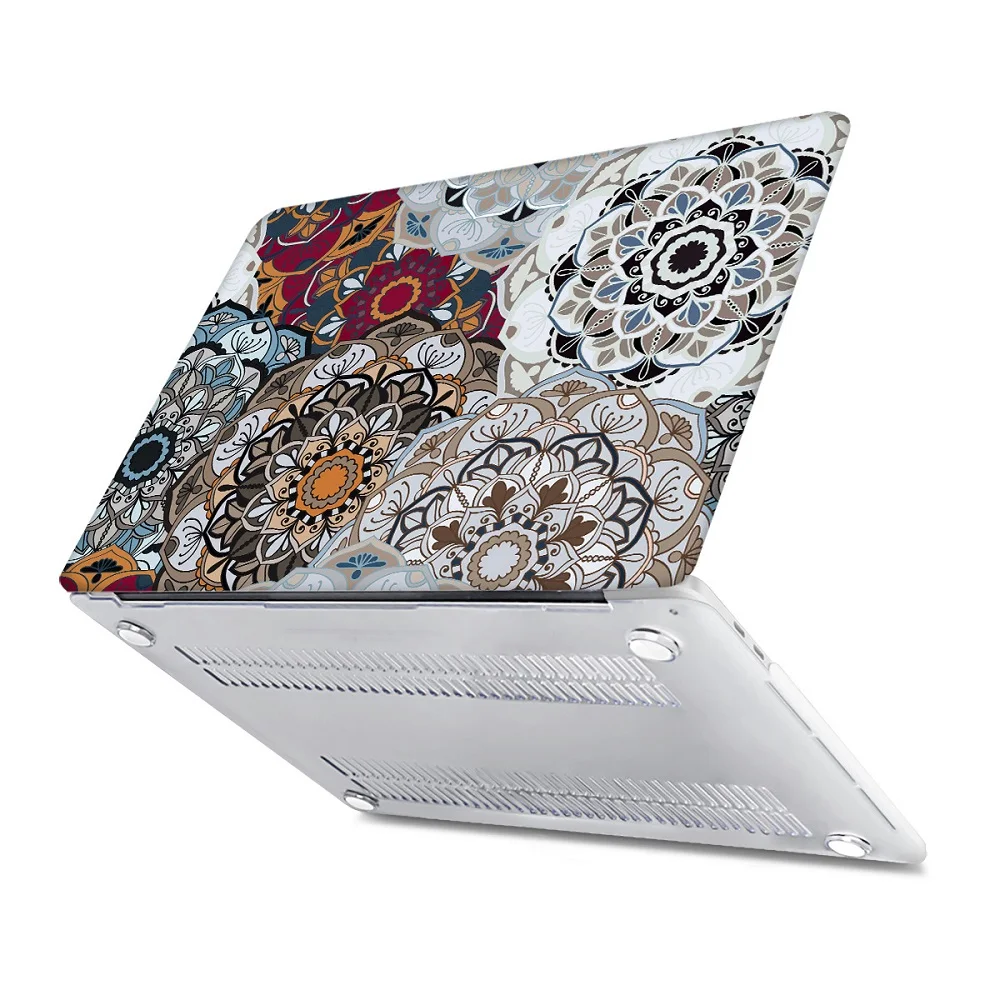 Чехол для ноутбука с цветочным принтом Мандала датура для MacBook Air 13 A1932/air 13 A1466 Pro 13,3 15 Touch Bar A2159 A1932