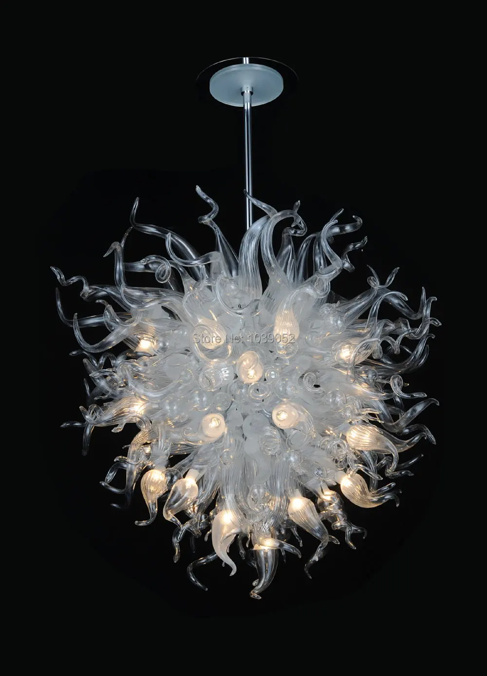 

Free Shipping New Arrival Murano Glass Round Crystal Chandelier