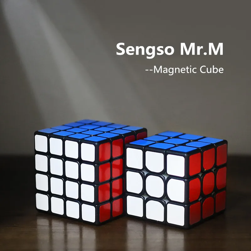 Sengso Mr.M Магнитный 3x3 магический скоростной куб 2x2 карманные кубики