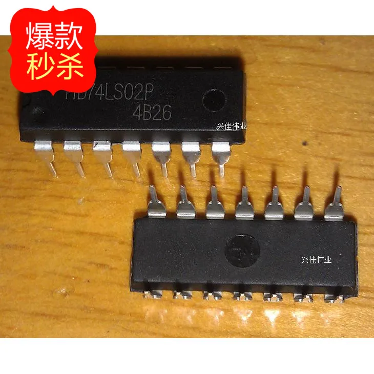 Логика Ворота и инверторы HD74LS02P 74LS02 DIP14 новый пакет|logic gates|p p |