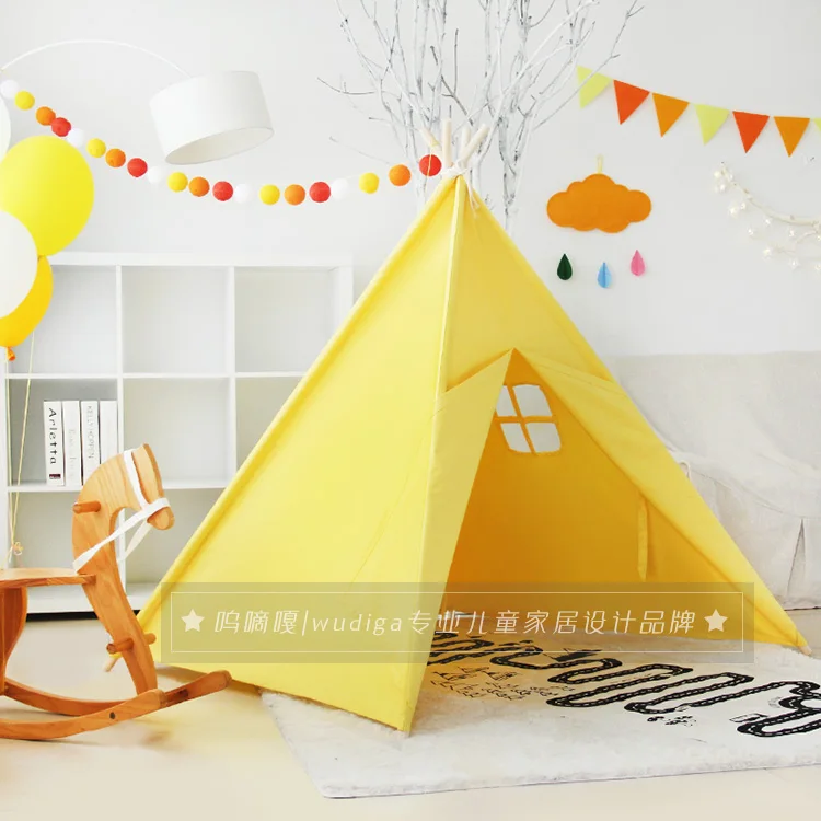 Бесплатная доставка 9 видов цветов детская индийская палатка Tipi Детские