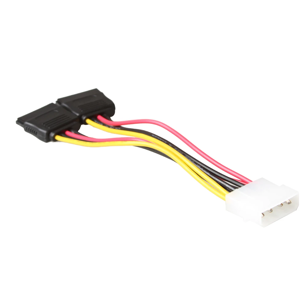 Кабель питания Relper Lineso sata серийный ATA SATA 4 Pin IDE Molex на 2x15 кабель адаптера для