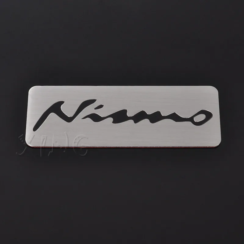 For Nismo Silver Автомобильный Стикеры Авто эмблемы Наклейка для Nissan Nismo Almera Qashqai Tiida Teana Skyline Juke X trailnote для мотоспорта, автомобилей для укладки волос - Название цвета: For Nismo Silver
