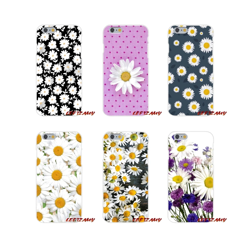 Прозрачные чехлы из ТПУ для Huawei P Smart Mate Y6 Pro P8 P9 P10 Nova P20 Lite Mini 2017 красивые маргаритки