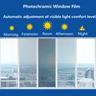 Фотохромная тонировка для автомобиля SUNICE, 75% x 4 м, меняющая цвет, защита от солнца, VLT 20% 