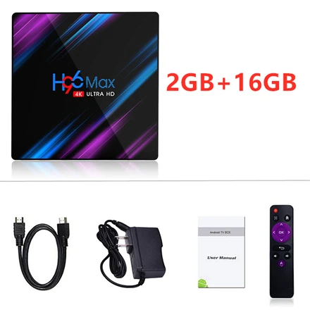 H96 MAX 2GB 16GB Android 9,0 H96 MAX Rockchip RK3318 ТВ коробка 4K BT4.0 4 Гб ram 32 ГБ rom H96 Max RK3318 телеприставка 2,4G/5G WiFi USB3.0 H96 MAX ТВ коробка - Цвет: H96 MAX 2GB 16GB