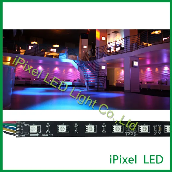 Светодиодная лента DC24V доступная smd 5050 rgb dmx 48 светодиодов/м 14 лампочек