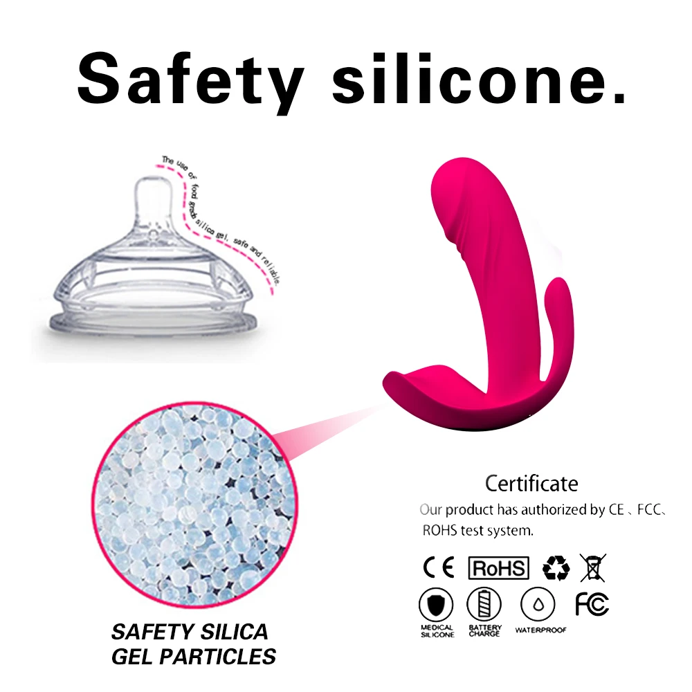 12 Speed Wearable Butterfly Dildo Vibrator Wireless Remote Control Panties Sex Toy for Women G Spot Clitoris Stimulator | Красота и