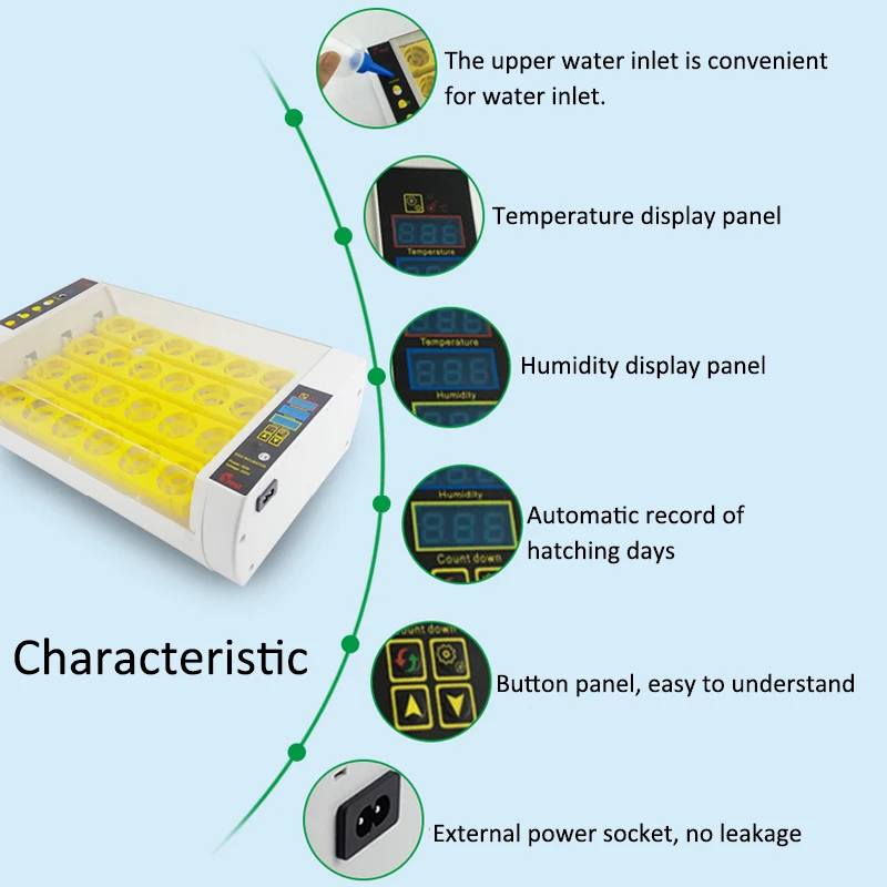 Автоматический инкубатор для яиц устройство автоматического поворота куриных