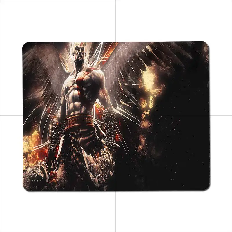 MaiYaCa God of War Gamer игровой коврик для клавиатуры компьютерный Коврик Для Мыши DIY ковер Нескользящий Резиновый коврик для мыши - Цвет: 25X29cm