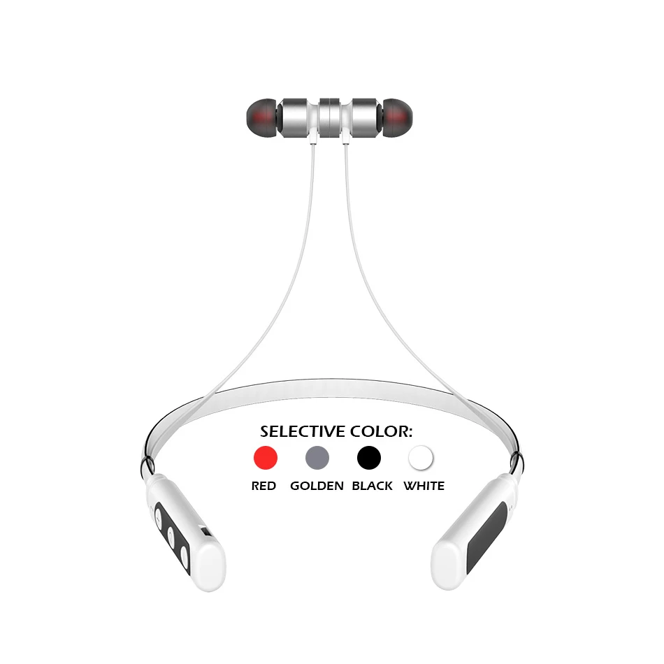 KEXU Bluetooth Earphone Wireless headphones Headset SweatProof Magnetic Sport Stereo Earpiece for Mobile Phone | Электроника