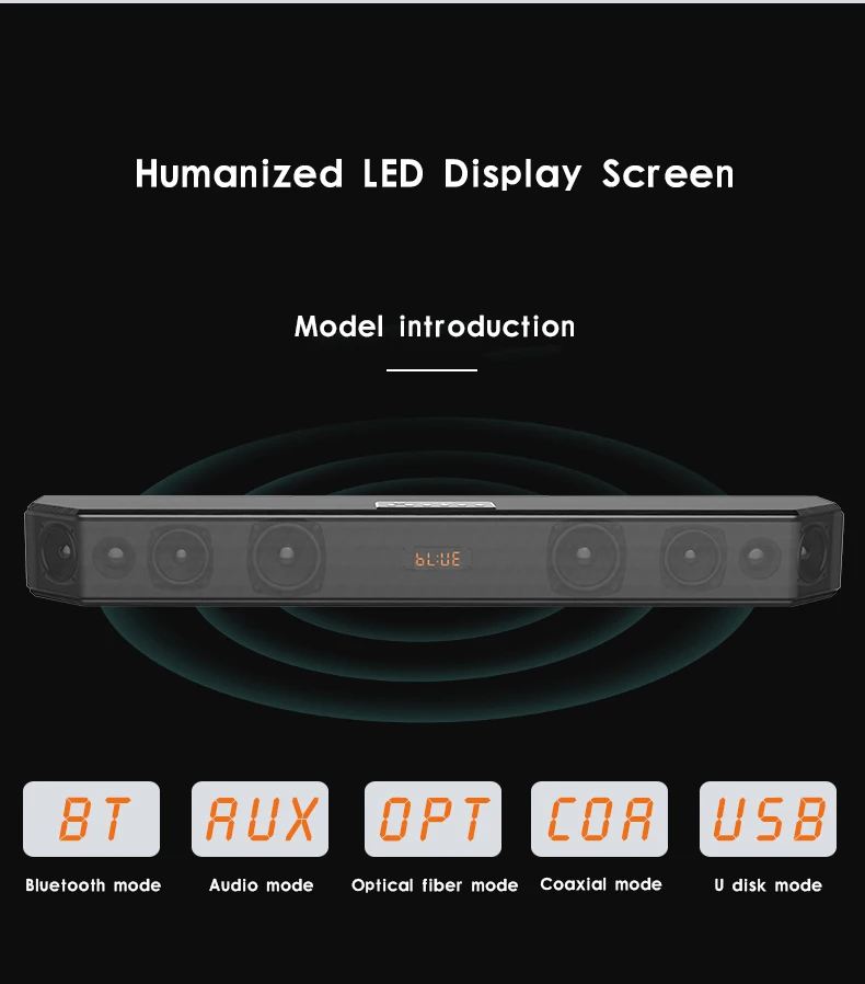 Amoi L9 домашний кинотеатр Караоке ТВ звуковая панель 5,1 аналоговый 3D стерео объемный звук беспроводной телефон Bluetooth динамик сабвуфер