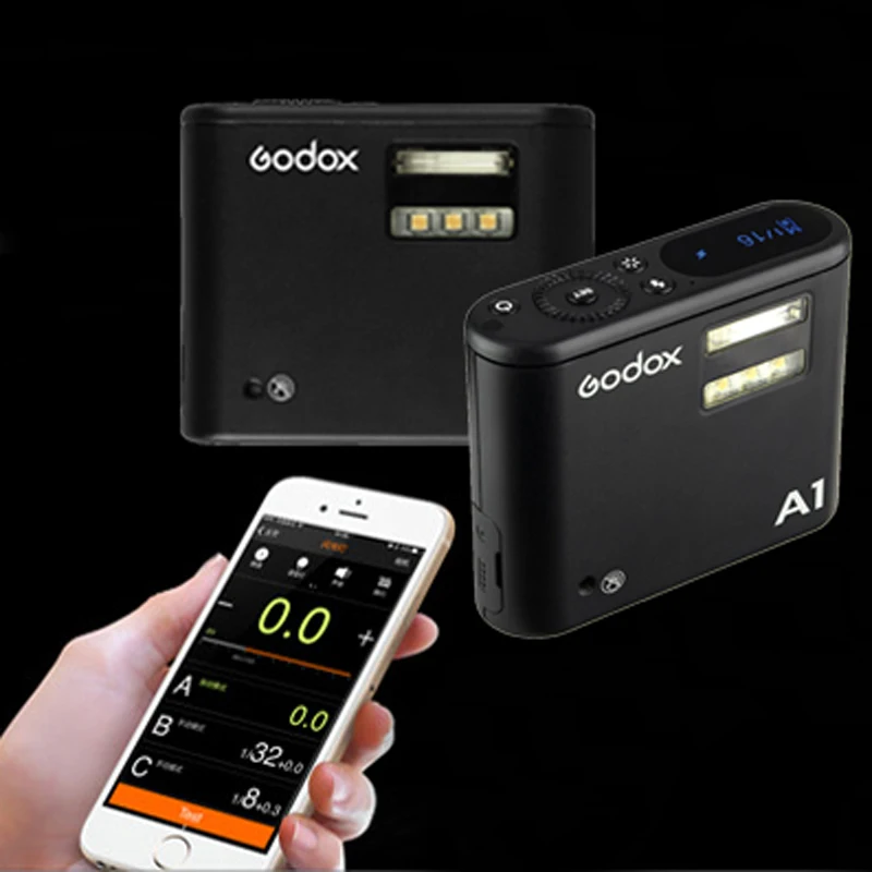 Godox A1 литиевая батарея вспышка для смартфона с беспроводной системой включения 2