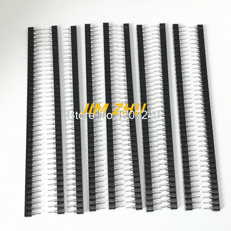 Бесплатная доставка 10 шт. штырьковый разъем 2 54 мм однорядный 40 контактный