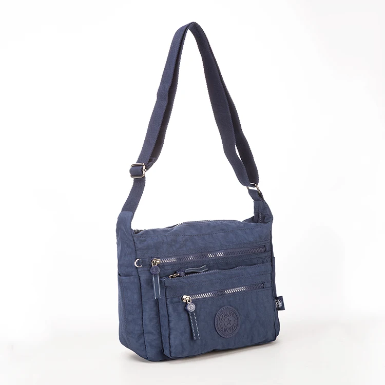 dark blue TEGAOTE женские сумки известный бренд пляжная сумка нейлоновая маленькая сумка через плечо сумка из цельного материала женская сумка 931 - Цвет: dark blue