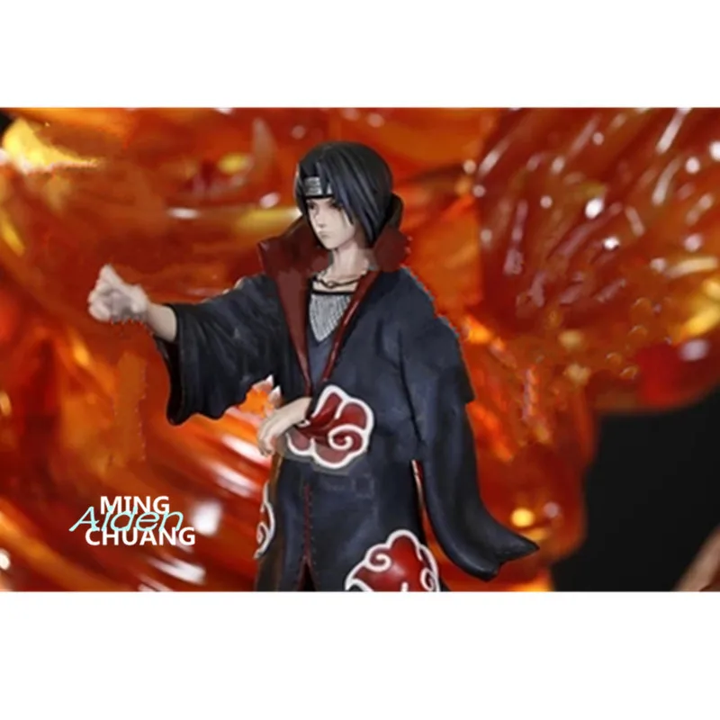2" Статуя Наруто бюст Акацуки полная длина портрет Учиха Итачи Susanoo GK фигурка Коллекционная модель игрушки коробка 67 см Z1105