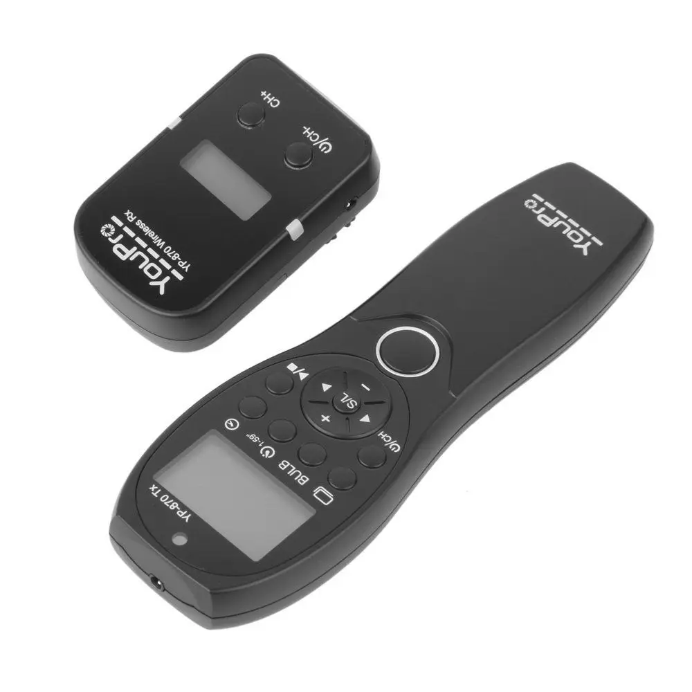 Беспроводной пульт дистанционного управления с ЖК-дисплеем для Nikon D3300 D3200 D3100 D750