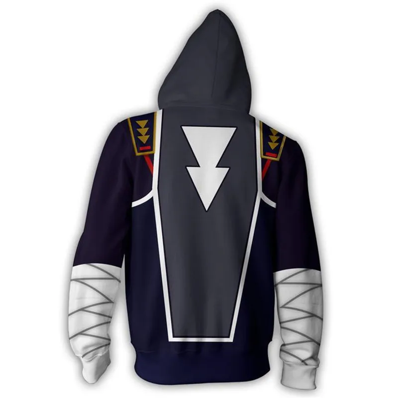 Costumebuy игра Легенда о Зельде: дыхание дикой природы Косплэй толстовки Повседневное куртка на молнии пальто хлопчатобумажная трикотажная рубашка L920