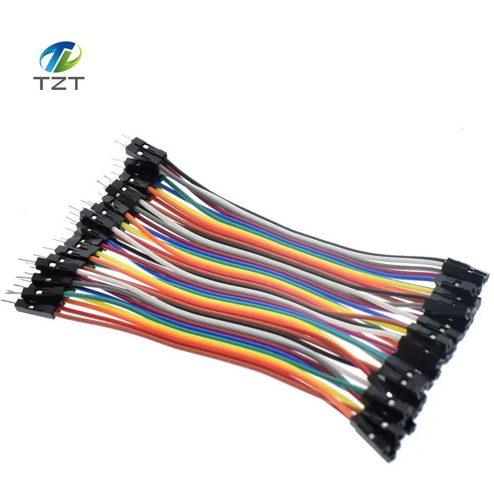 1 партия = 400 шт. 10 см 2 54 мм 1pin 1p перемычка Папа мама кабель Dupont для Arduino|cable dupont|jumper