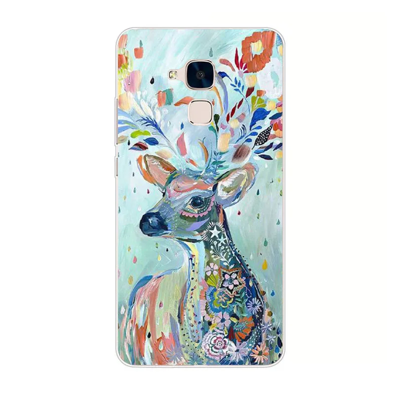 Чехол для BQ Aquaris V Plus силиконовый чехол Joy crown с рисунком из мультфильма мягкая