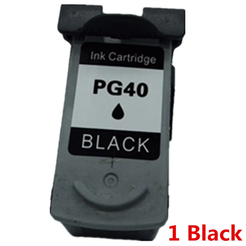 1 Black Восстановленные картриджи для Canon PG-40 PG 40 PG40 CL-41 CL41 CL 41 Pixma iP2580 iP1980 iP2680 MP145 MP150 MP160 MP170 - Цвет: 1 Black