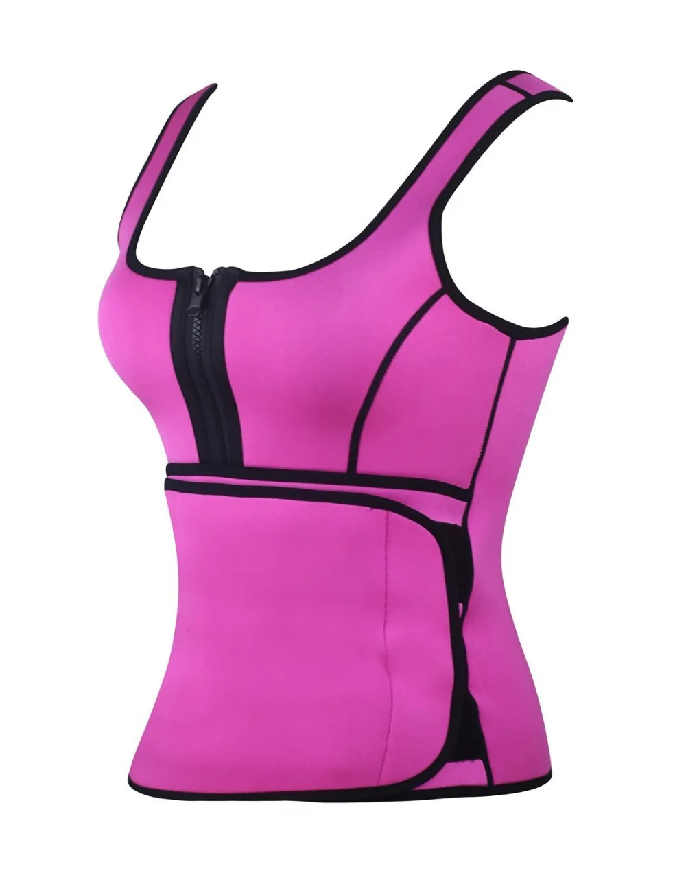 Неопреновый корсаж с эффектом сауны тренировочный Жилет Формирователь