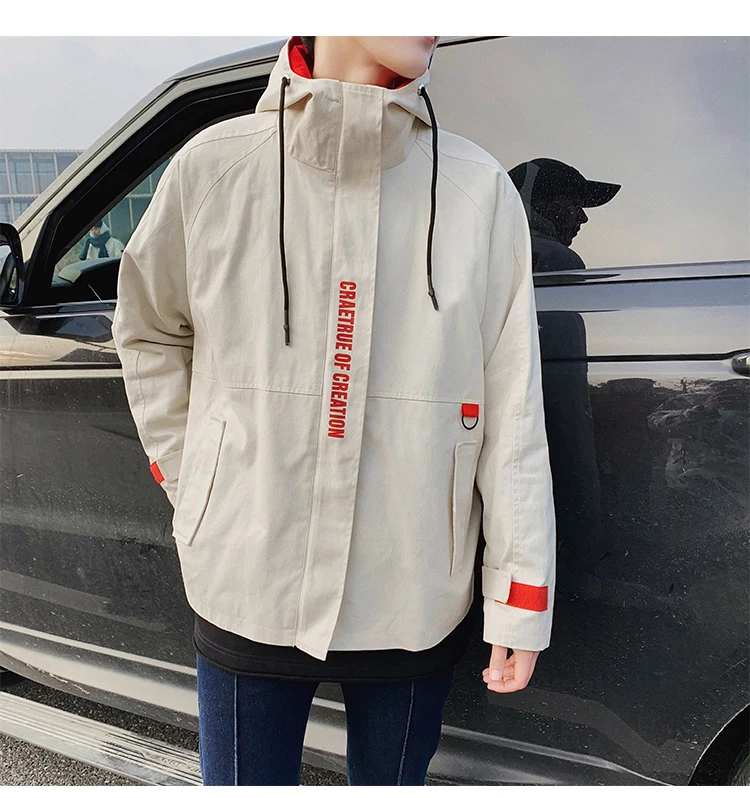 Хаки Куртка карго для мужчин японский Swag Хип Хоп куртки в уличном стиле для мужчин s повседневное Erkek Монт пальто Heren Kleding Панк Rave одежда 5J84