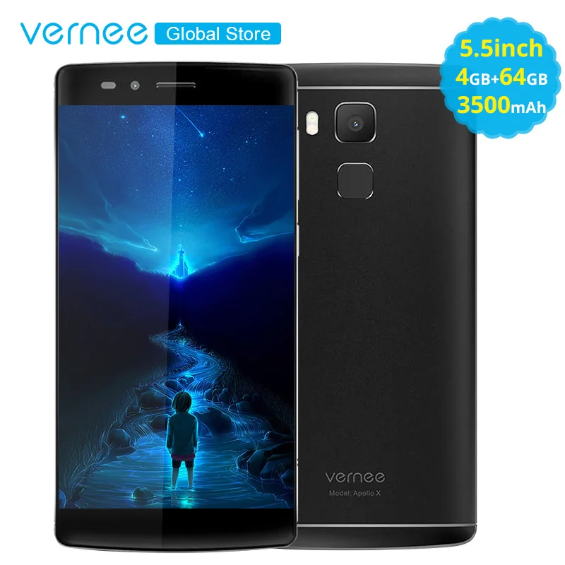 Оригинальный vernee Apollo х Мобильный телефон 4 г FDD LTE телефона Android смартфон 5 дюймов FHD
