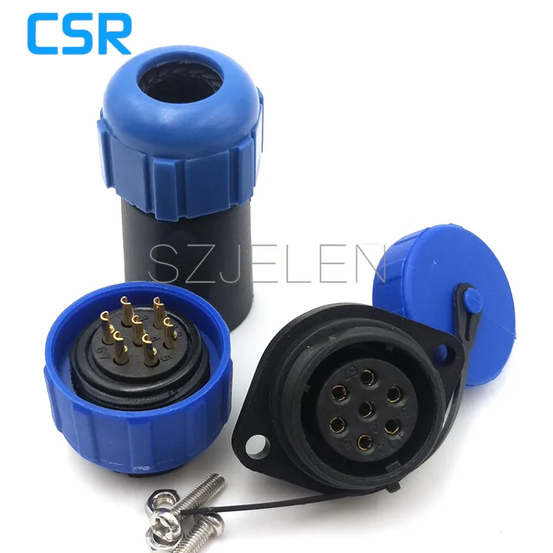 SP2110 наружное светодиодное освещение водонепроницаемый разъем Мужской Женский