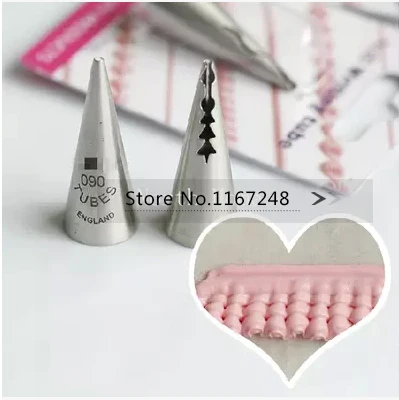 Насадка для крема бесшовная круглая Кондитерская насадка с оборками #90 | Дом и сад