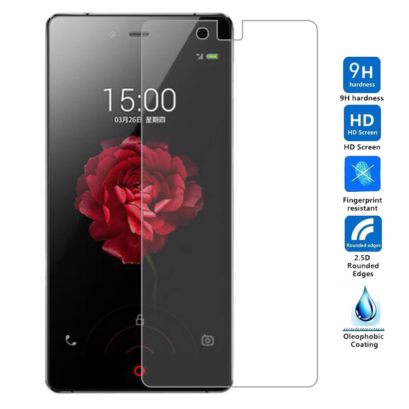 Высококачественная защита экрана от царапин для ZTE Nubia Z9 Max мини закаленное стекло