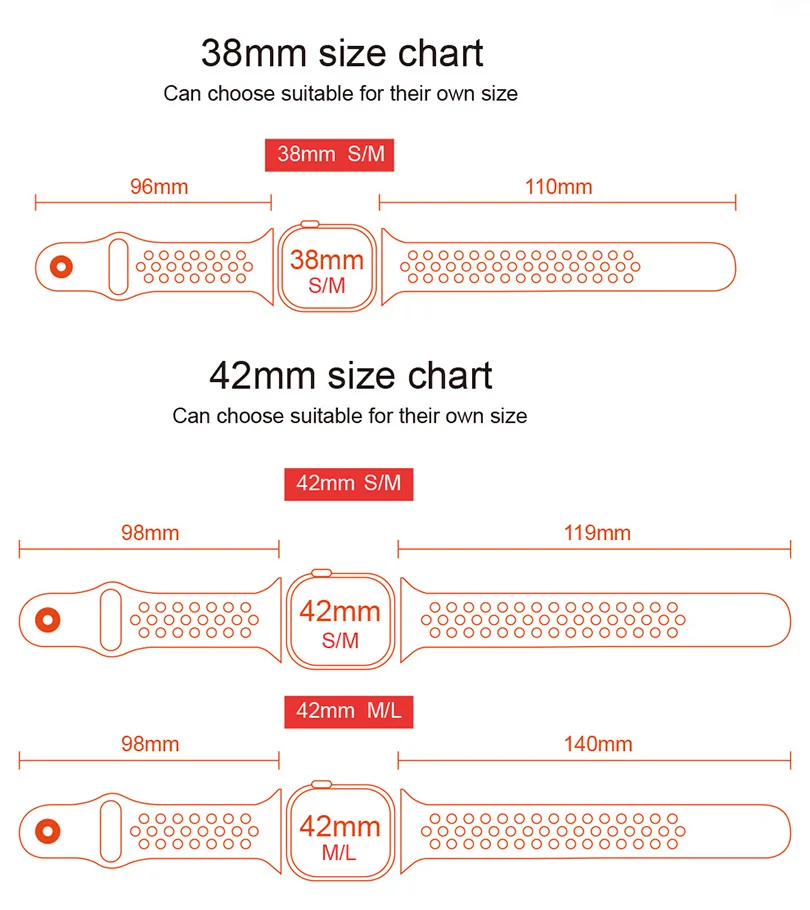 Soft Silicone Double Color Sport Strap 42mm/44mm Iwatch Band 38mm/40mm Bracelet Wristband for IWatch Series 4 3 2 1 Accessories | Наручные